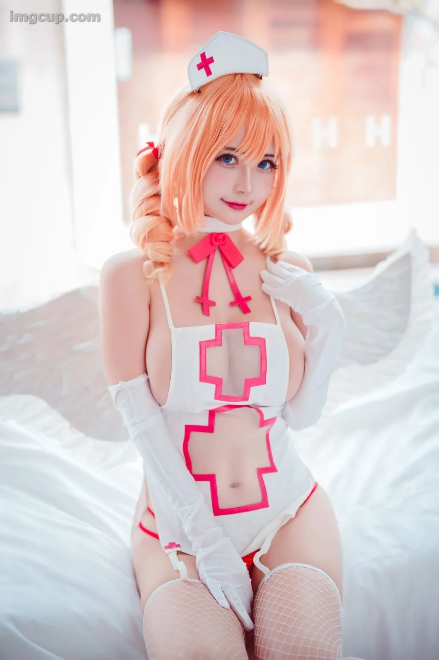 Coser 沖田凜花Rinka – NO.014 Angel Nurse 14 Coser Rinka No 014 imgcup.com 02