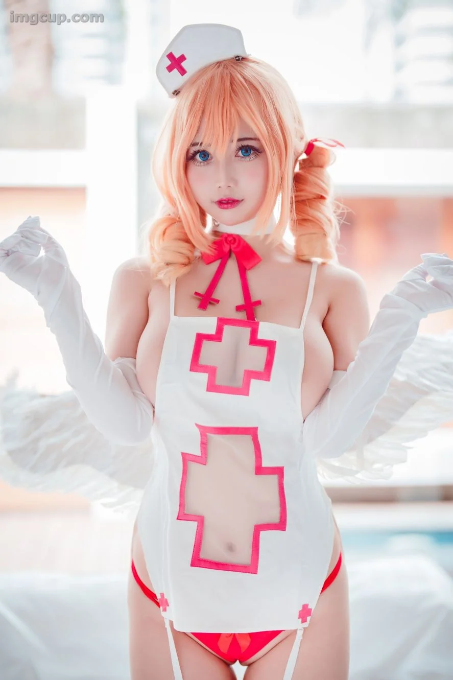 Coser 沖田凜花Rinka – NO.014 Angel Nurse 18 Coser Rinka No 014 imgcup.com 23