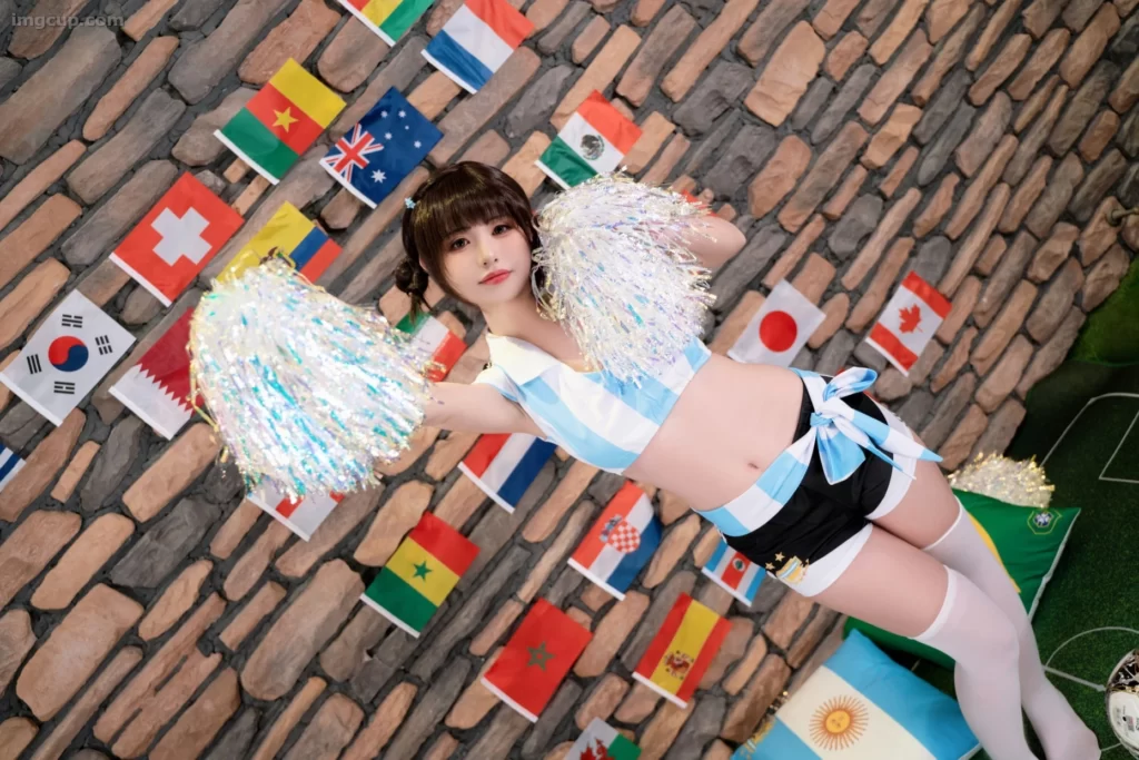 Coser 爆机少女喵小吉 x 金鱼kinngyo - 足球宝贝 17 Coser Nekokoyoshi x kinngyo 02 imgcup.com 12