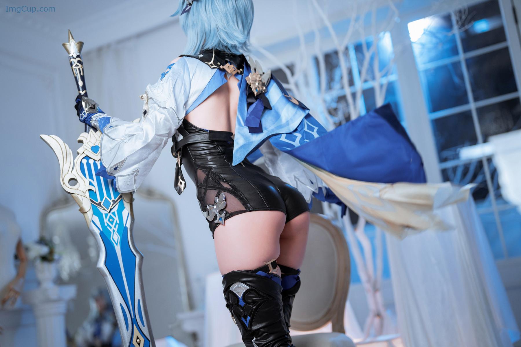 Cosplay-Rioko凉凉子-优菈浪花骑士.jpg Cosplay Rioko凉凉子 优菈浪花骑士
