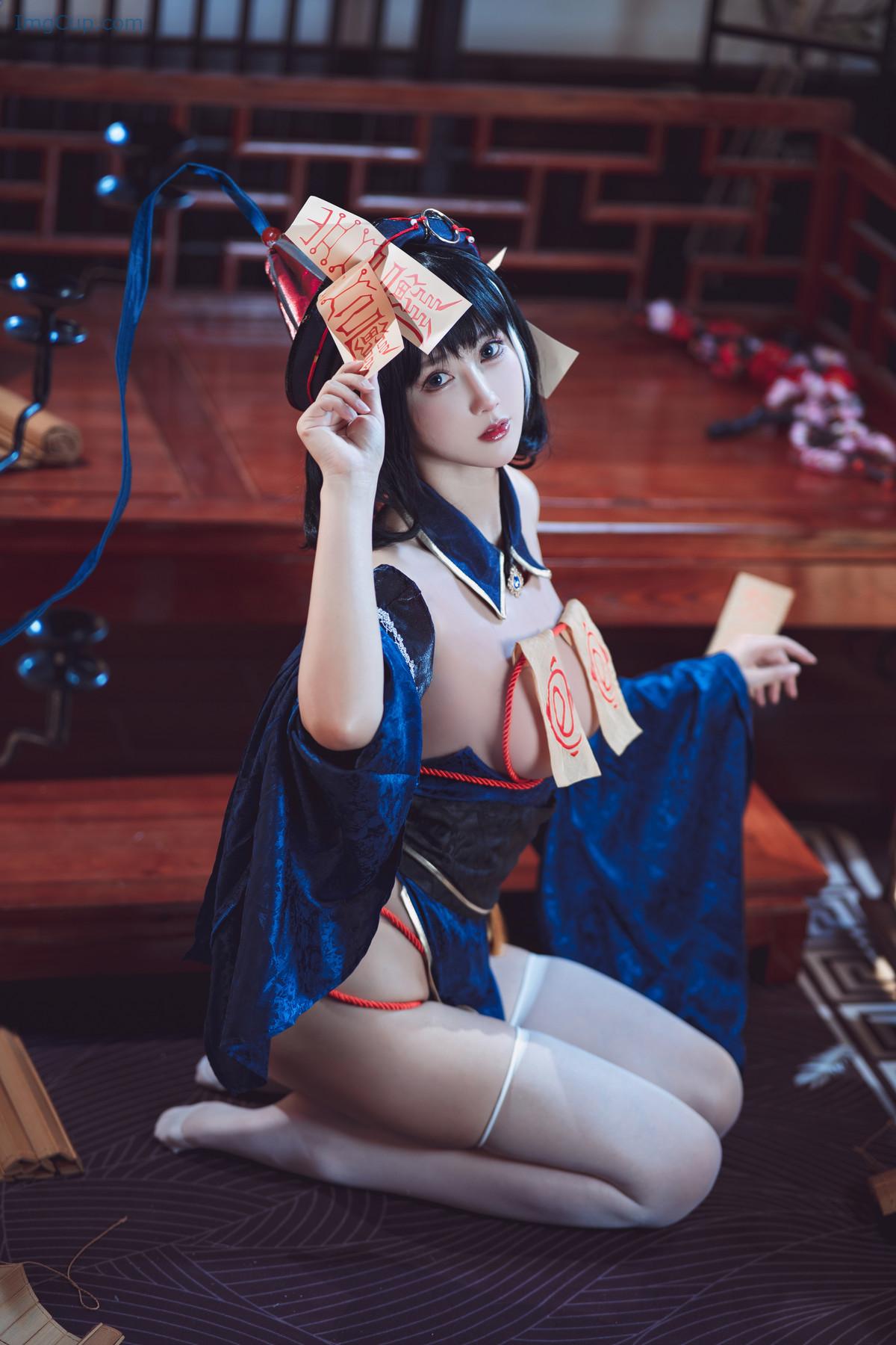 Cosplay-羽生三未-华甲欢庆僵尸三未全.jpg Cosplay 羽生三未 华甲欢庆僵尸三未全