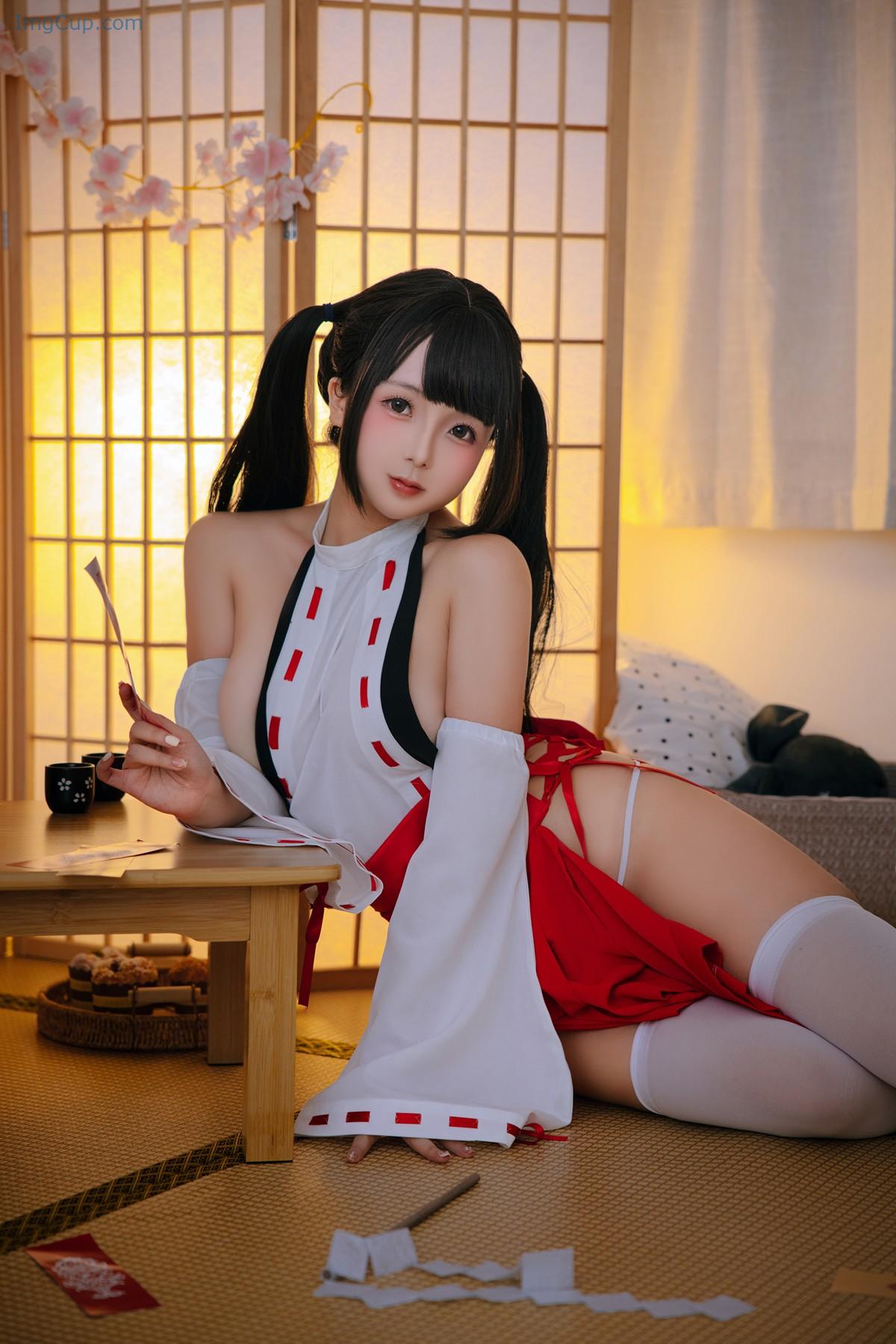 Cosplay-Rinaijiao日奈娇-御币巫女-Set01.jpg Cosplay Rinaijiao日奈娇 御币巫女 Set01