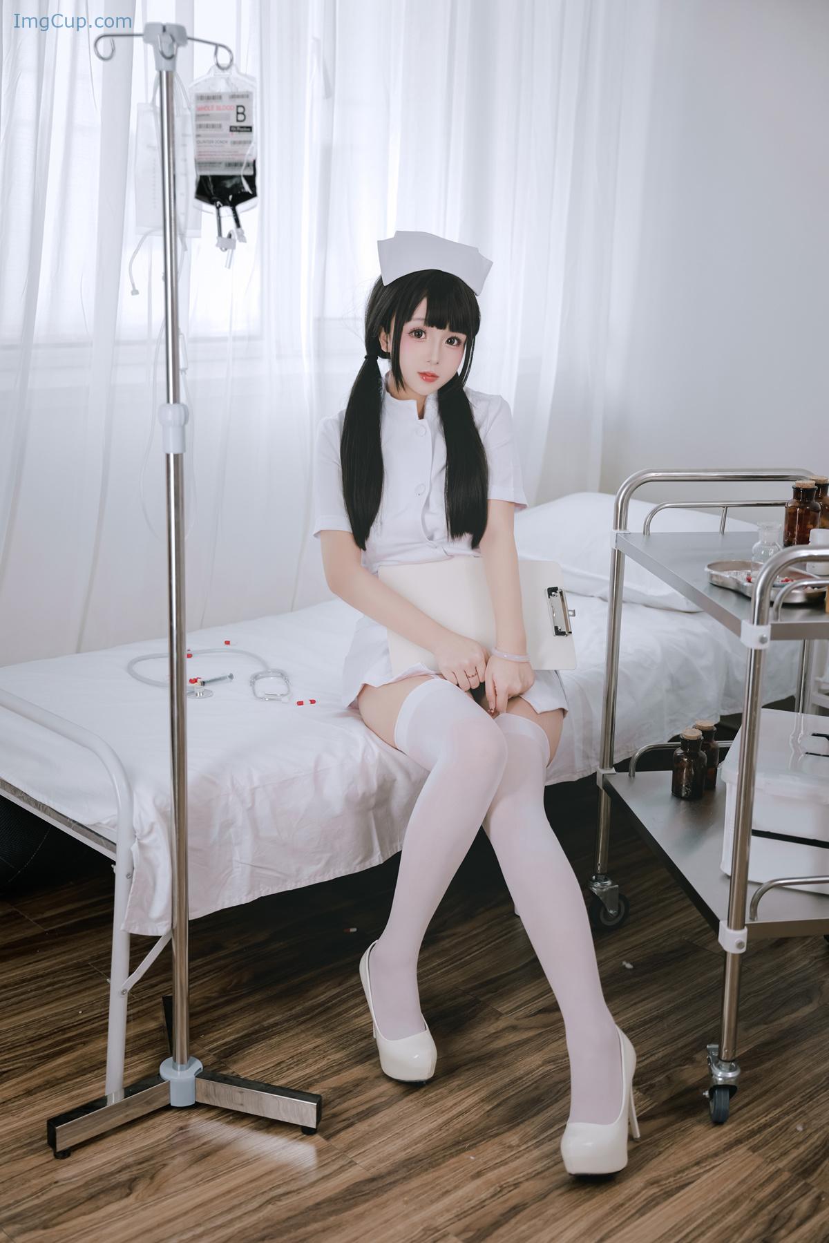 Cosplay-Rinaijiao日奈娇-诊所护士-Set02.jpg Cosplay Rinaijiao日奈娇 诊所护士 Set02