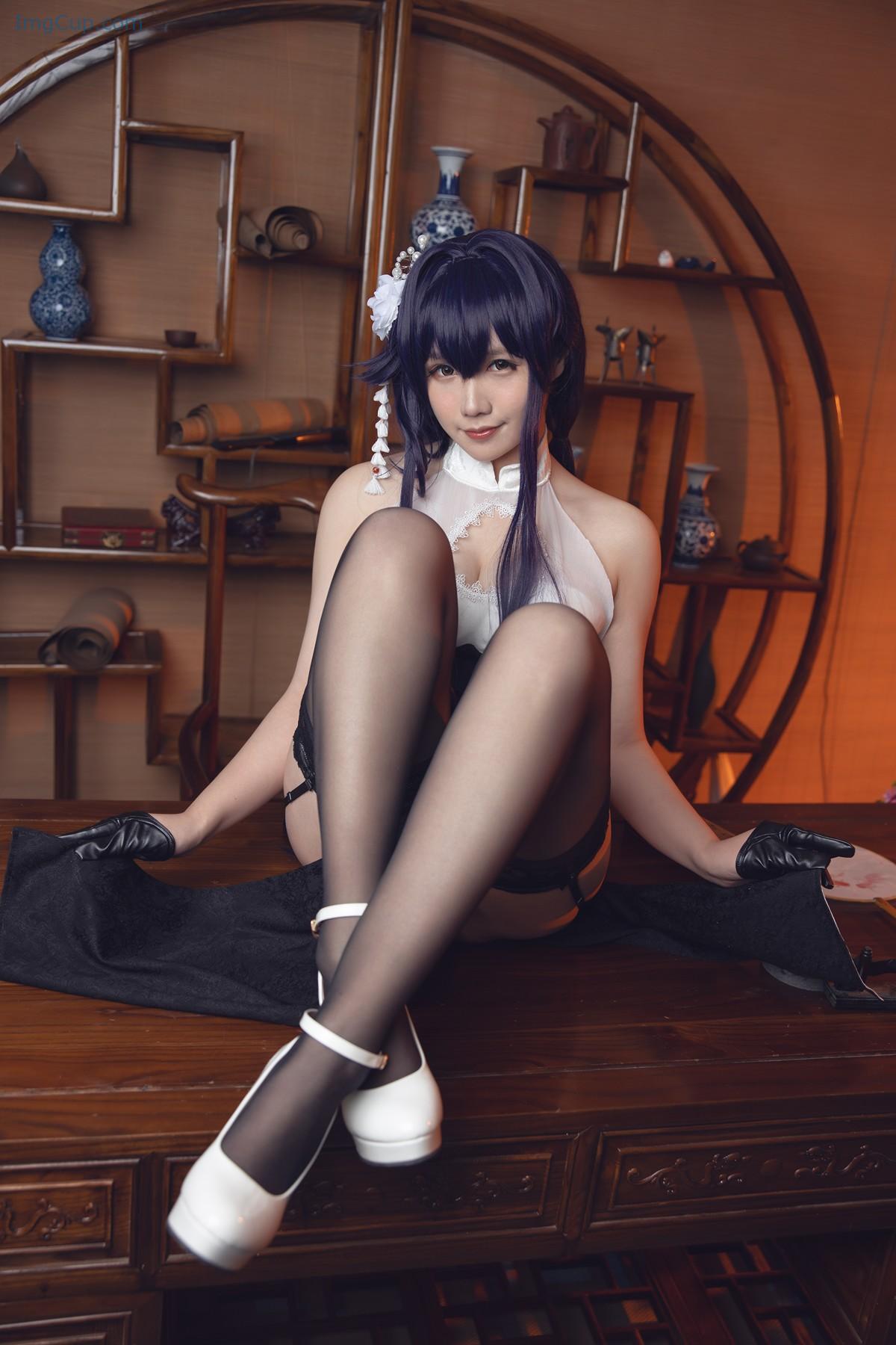 Cosplay-麻花麻花酱-吾妻旗袍.jpg Cosplay 麻花麻花酱 吾妻旗袍