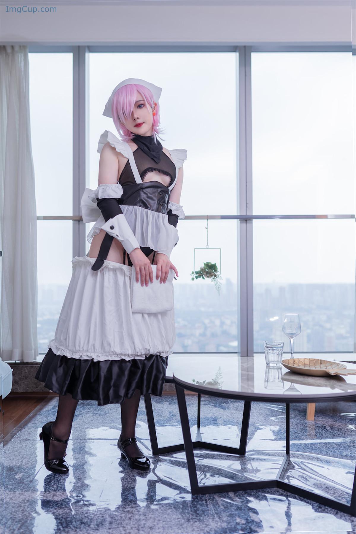 Cosplay-Natsuko夏夏子-宫本武藏女仆.jpg Cosplay Natsuko夏夏子 宫本武藏女仆