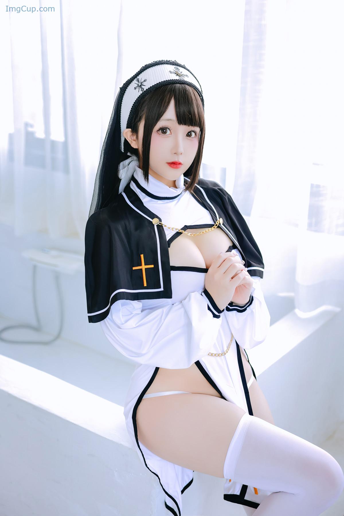 Cosplay-Rinaijiao日奈娇-修女-Set02.jpg Cosplay Rinaijiao日奈娇 修女 Set02