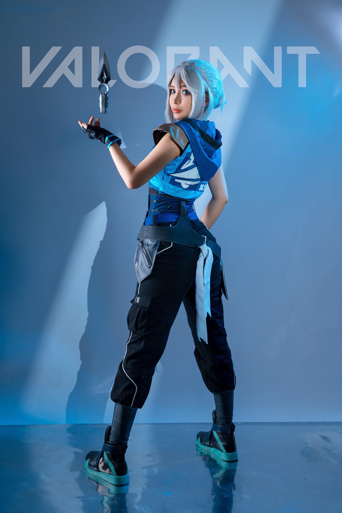 Cosplay-UmekoJ-Jett-Valorant-Set01.jpg Cosplay UmekoJ Jett Valorant Set01