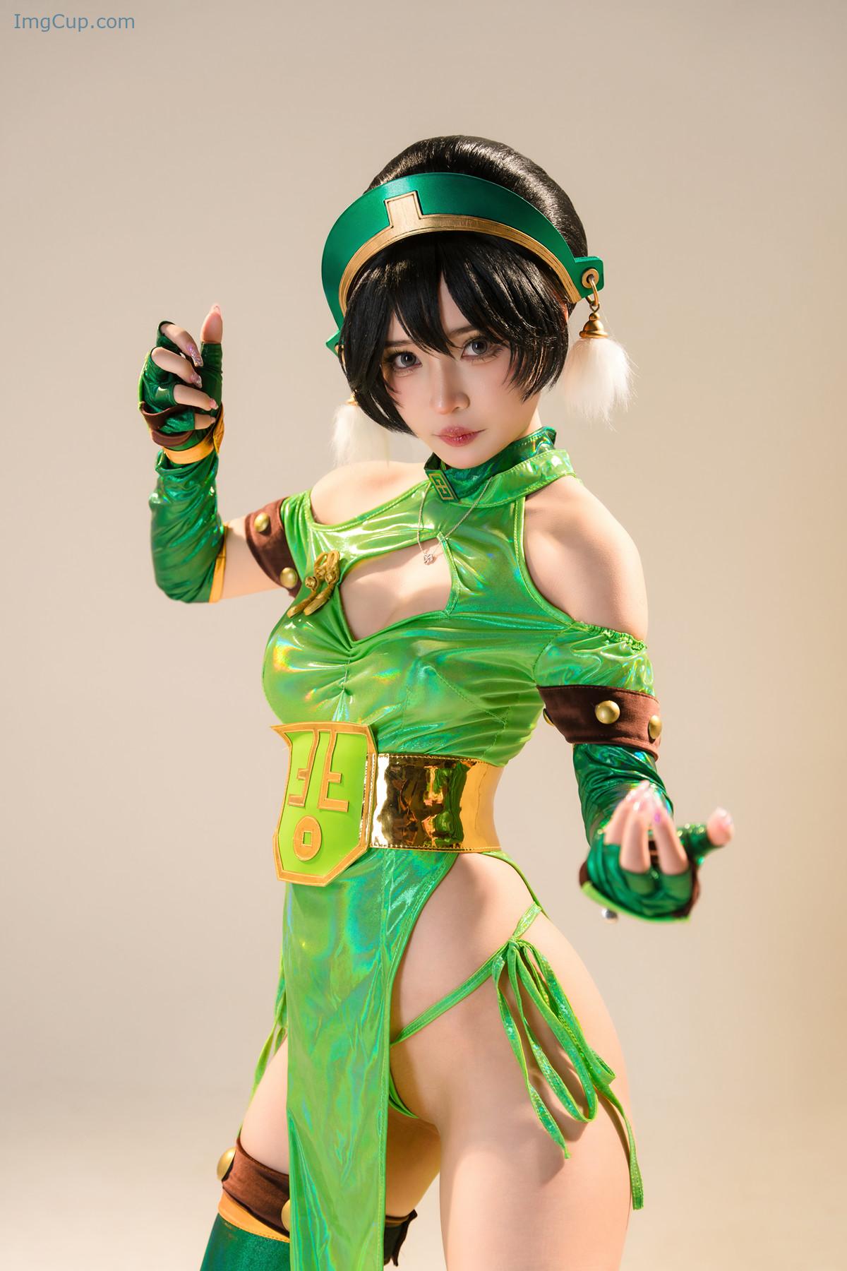 Cosplay-UmekoJ-Toph-Beifong-Set02.jpg Cosplay UmekoJ Toph Beifong Set02