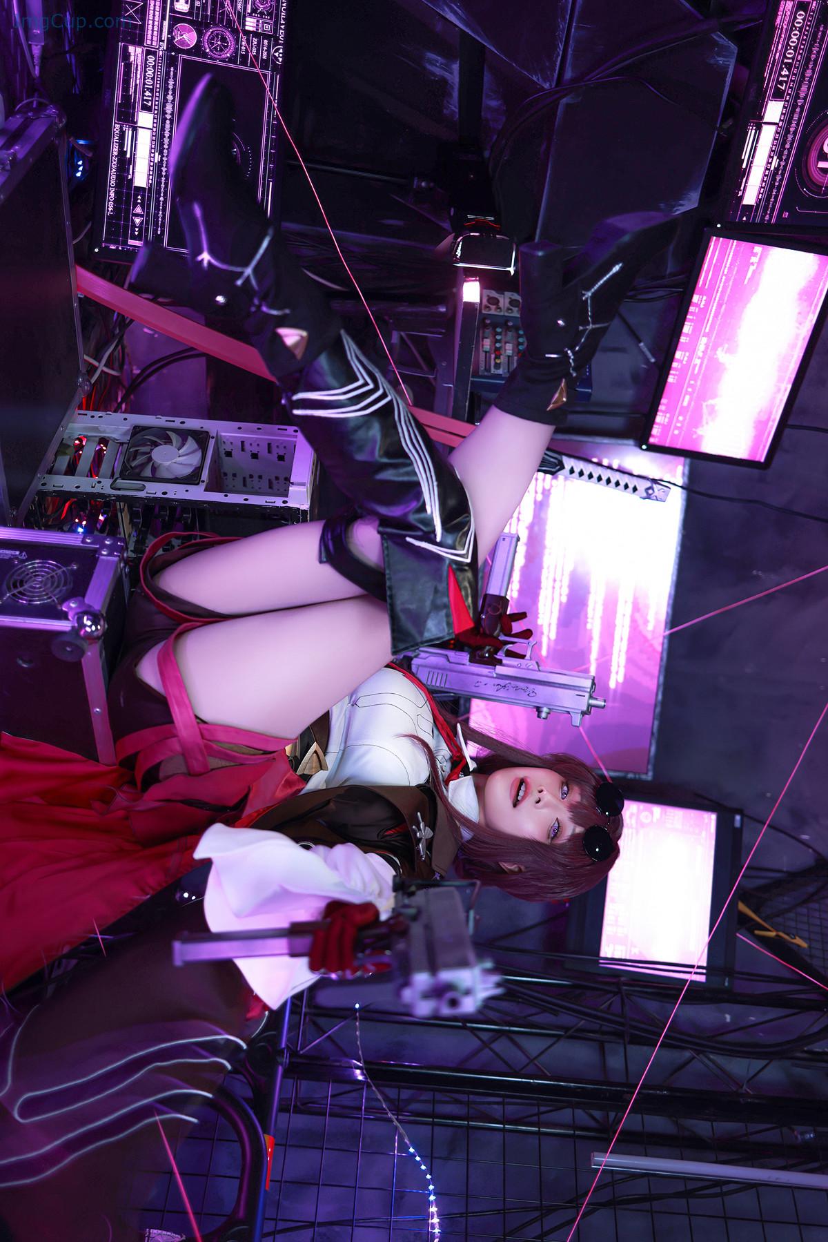 Cosplay-水淼Aqua-スターレイル-カフカ-Set02.jpg Cosplay 水淼Aqua スターレイル カフカ Set02