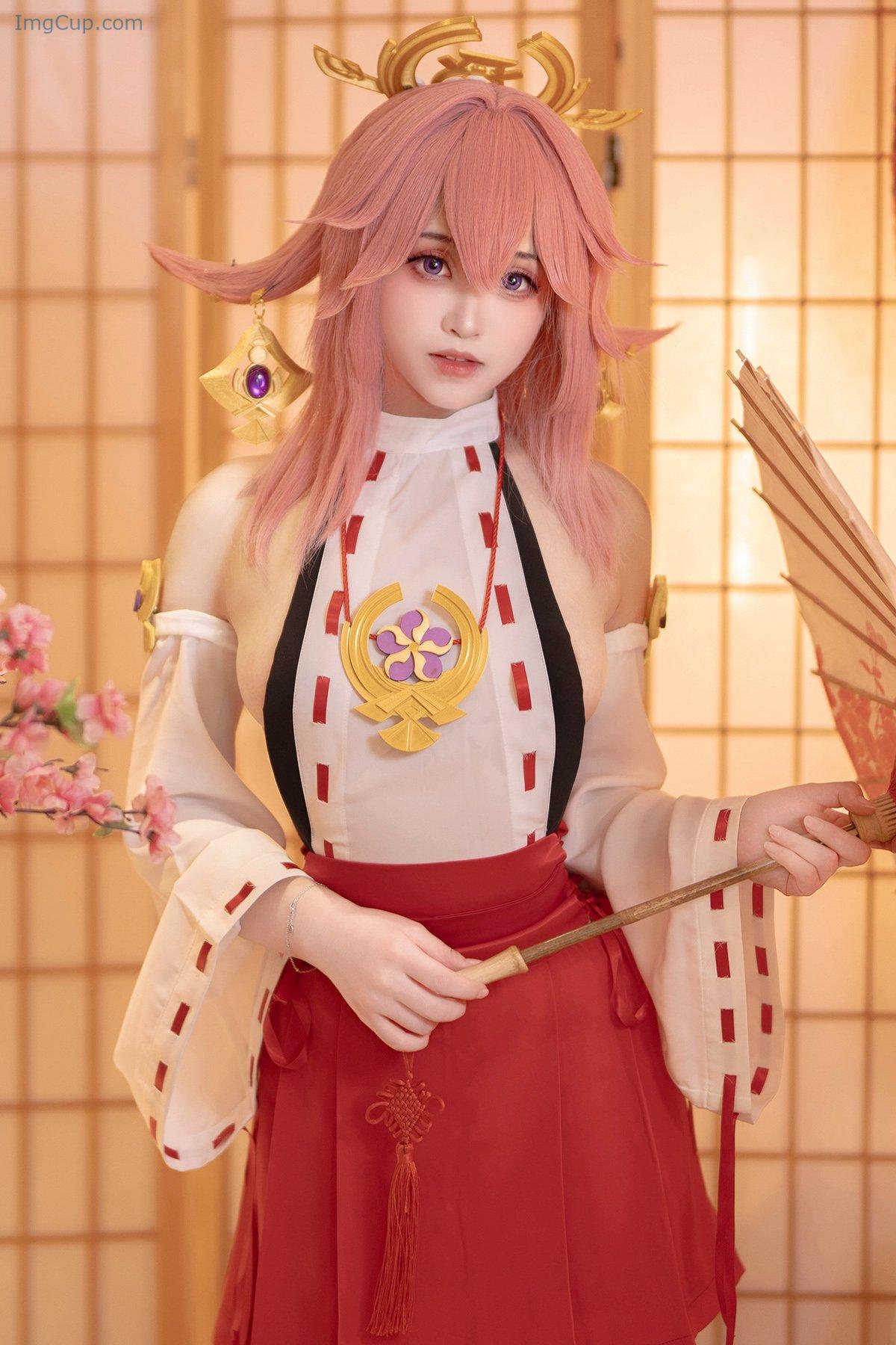 Coser@Bangni邦尼-–-八重神子-Part01-51P.jpg Coser@Bangni邦尼 – 八重神子 Part01 51P