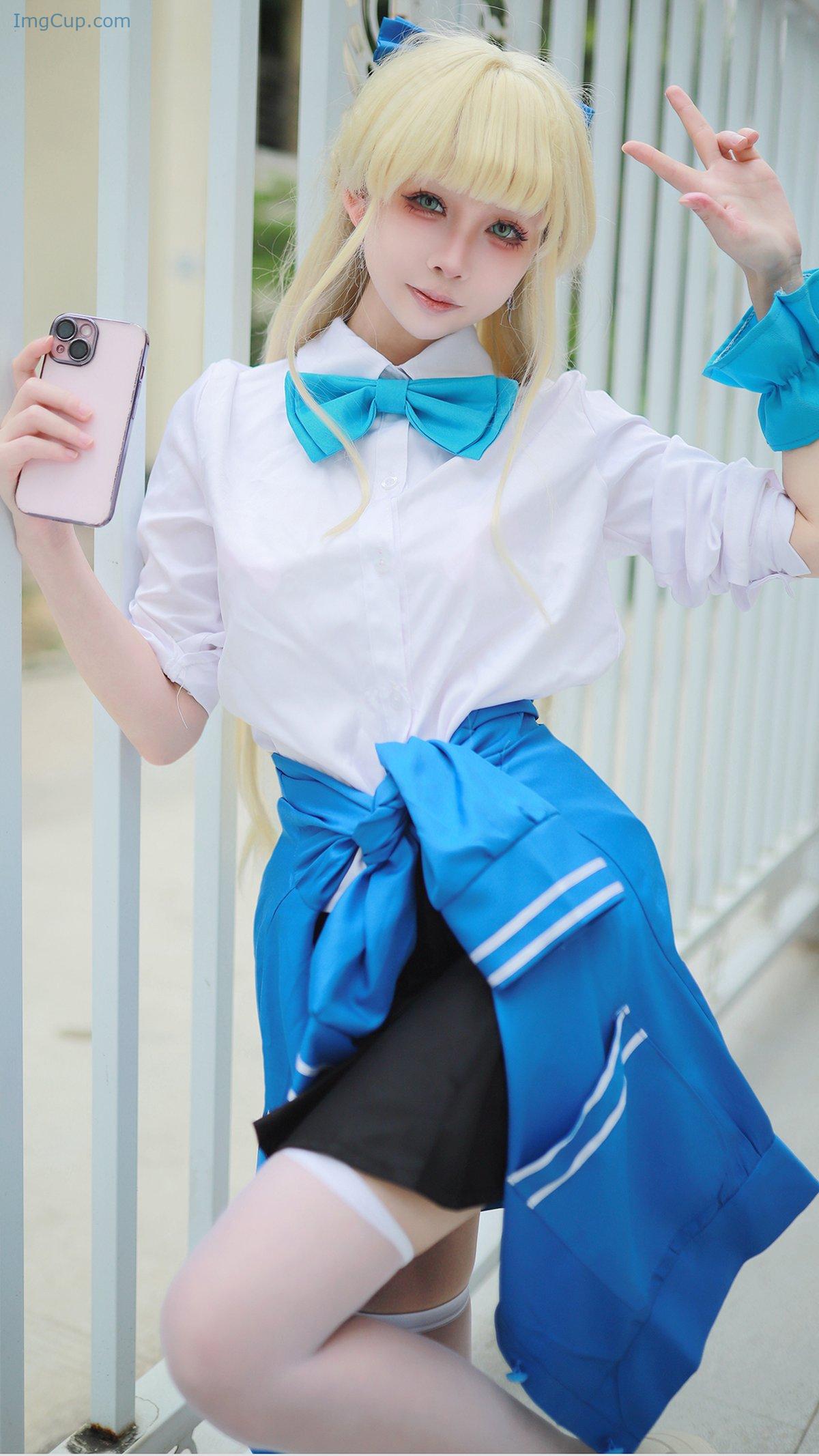 Coser@上杉绘梨落-–-蔚蓝档案-飞鸟马时-校服-47P.jpg Coser@上杉绘梨落 – 蔚蓝档案 飞鸟马时 校服 47P